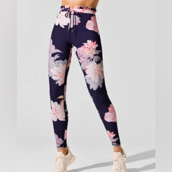 CELESTINE Lace-Up Ruffle Legging - Picture 1 of 6